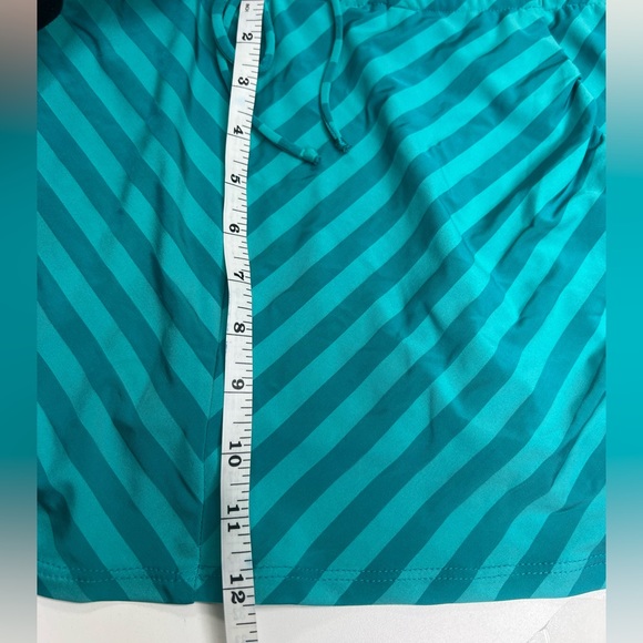 Robin Piccone Swimsuit Coverup Skirt Blue Drawstring With Pockets NEW - Picture 5 of 9